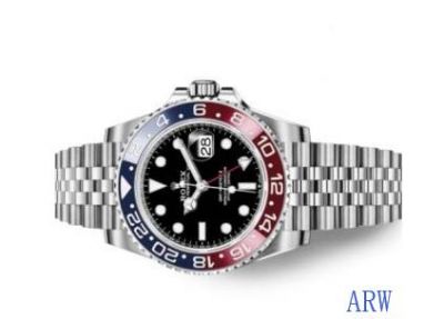 Rolex GMT-Master II Pepsi Bezel Jubilee Strap Replica Rolex GMT Watch 40mm